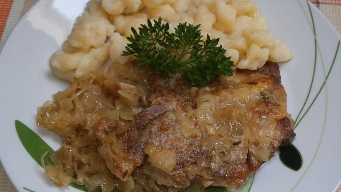 Krkovice na zelí, krkovička na zelí s nokama