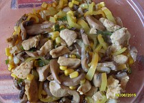 Kuřecí směs se zeleninou a rýží
