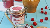 Malinový krém (raspberry curd) z mikrovlnky