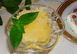 Mandarinkový sorbet