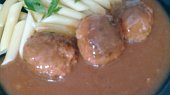Masové kuličky v rajčatové omáčce, Masové kuličky v rajčatové omáčce
