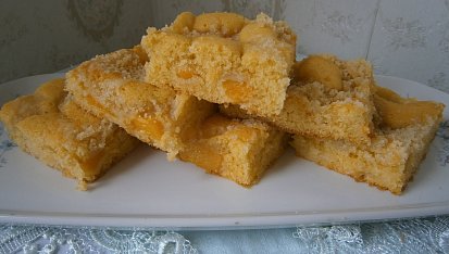 Miluščin křehký koláč s ovocem