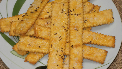 Mrkvové slané tyčinky