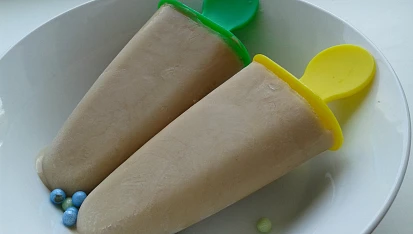 Nugátový dezert a nugátový nanuk