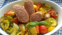 Pečené Taliány s grilovanou zeleninou