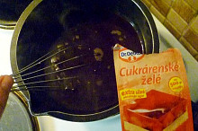 podle návodu si připravíme želatinu