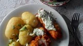 Smažené kuřecí zamotance