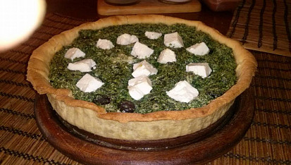 Špenátové quiche (kiš)