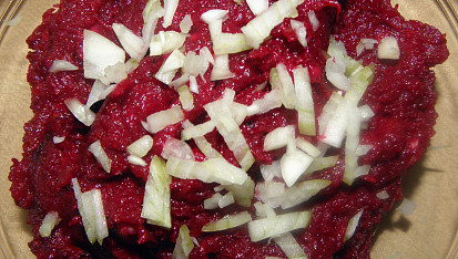 Tatarák z řepy a brambor, Tatarák z řepy a brambor
