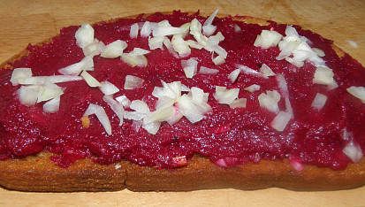 Tatarák z řepy a brambor, Tatarák z řepy a brambor
