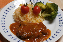 se zeleninovými špagetami "Perfect Pasta"