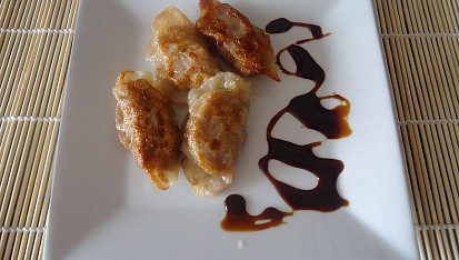 Asijské taštičky WON TON, smažené taštičky