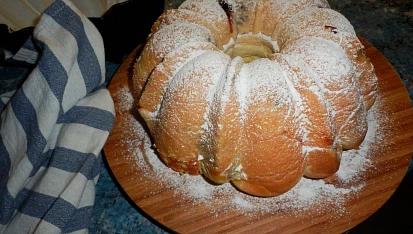 Bábovka z kynutých buchet