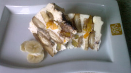 Banánovo-broskvové tiramisu