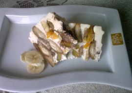 Banánovo-broskvové tiramisu