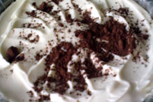 Banánovo - broskvové tiramisu