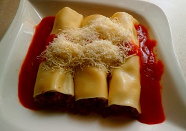 Cannelloni plněné mletým hovězím