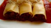 Cannelloni plněné mletým hovězím
