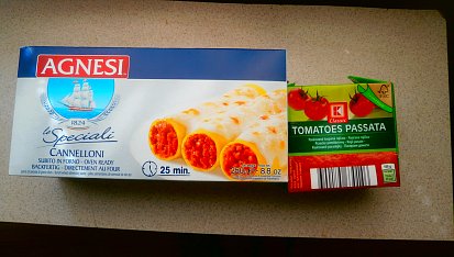 Cannelloni plněné mletým hovězím