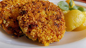 Celerové karbanátky s tofu