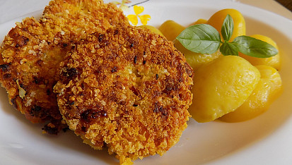 Celerové karbanátky s tofu