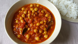 Chana masala (cizrna po indicku)