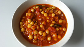 Chana masala (cizrna po indicku)