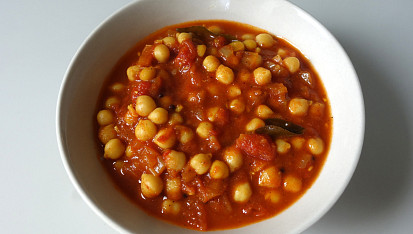 Chana masala (cizrna po indicku)