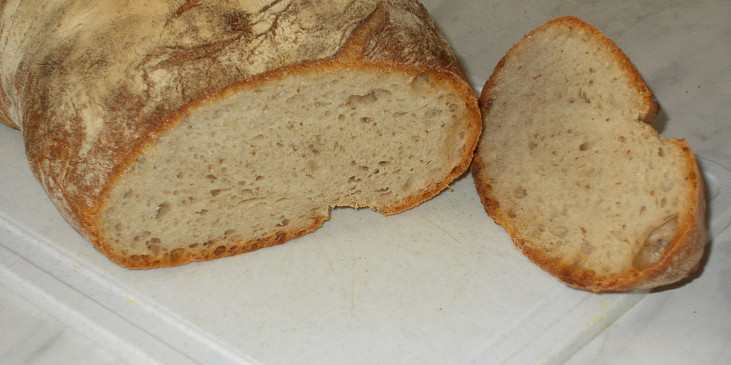 Chléb s pâte fermentée