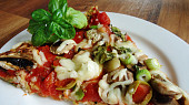 Cuketovomandlová pizza bez mouky