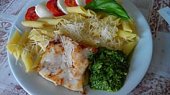 Filé na šalvěji s pestem a penne rigate