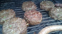 Grilovaný hovězí burger