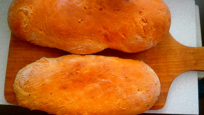 Italský chléb - focaccia, Italský chléb focaccia