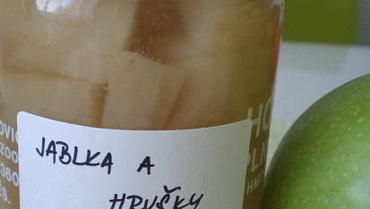 Jablečno-hruškový kompot