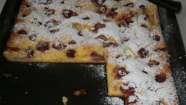 Jahodová buchta hrnková rychlá