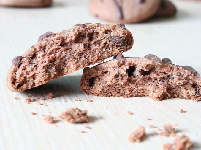 Kakaové sušenky s čokoládou