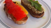 Kaviár z lilku, kaviár z lilku a pečená paprika