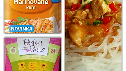 Kuřecí nugety v citronové marinádě s Perfect pastou, Kuřecí nugety v citronové marinádě s Perfect pastou