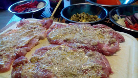 Kuřecí steaky po toskánsku