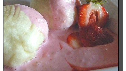 Kynuté ovocné knedlíky s tvarohem