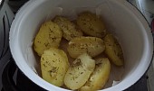 Letní krkovička, brambory