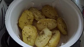 Letní krkovička, brambory