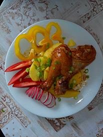 Marinované zlaté kuřecí paličky