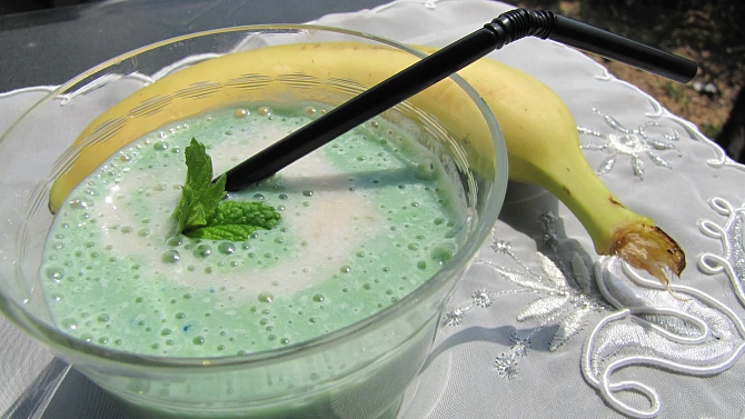 Matcha banana