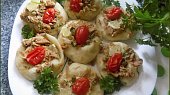 Minipizzy s tuňákem a citronem