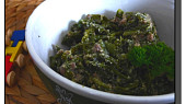 Mleté maso s mangoldem