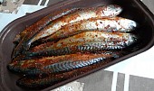 Naložené grilované makrely