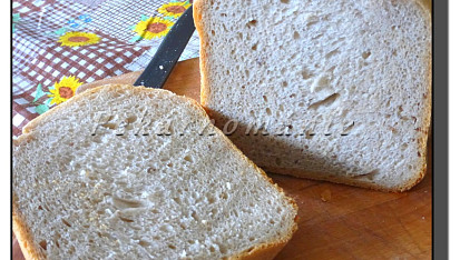 Očkatý chléb s kefírem