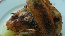 Pečené kuře na majoránce