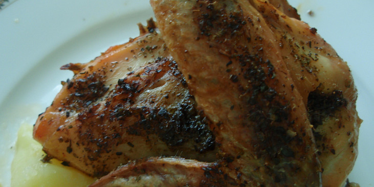 Pečené kuře na majoránce (Pečené kuře na majoránce)